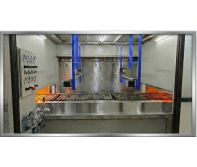 MSF Global Flat Bed Auto Spray Conveyor for Modular Switch, Sockets & Plates – Model MSF/VSI 1350, 230/415V, 50-100k/Day, Iwata Guns, MS/SS for Precision Electrical Components